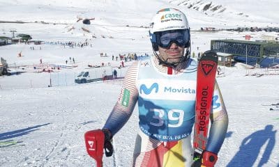 Imagen de archivo del esquiador español Quim Salarich. EFE/David Álvarez