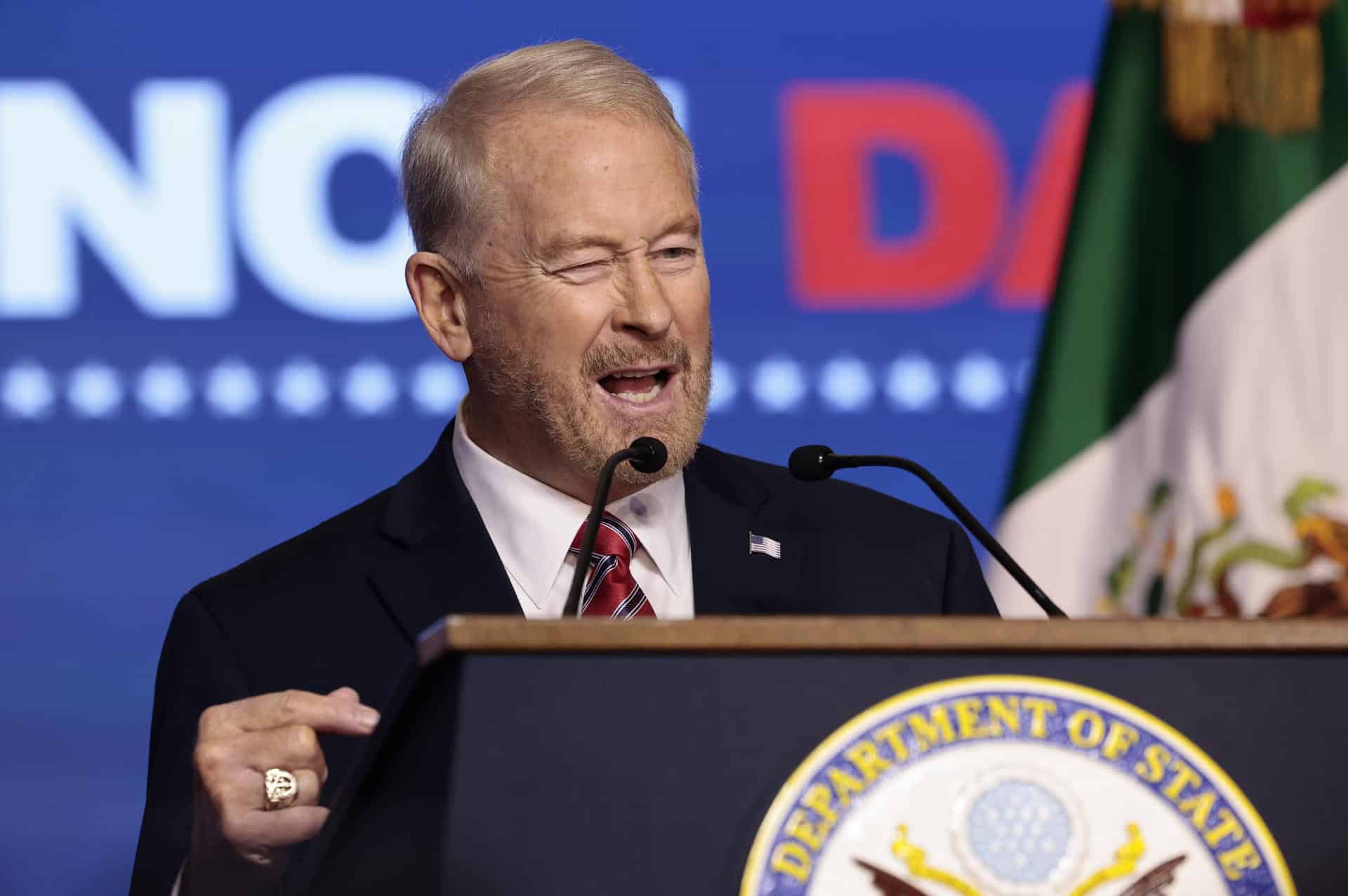 El embajador de Estados Unidos en México, Ronald Johnson. Imagen de archivo. EFE/ José Méndez