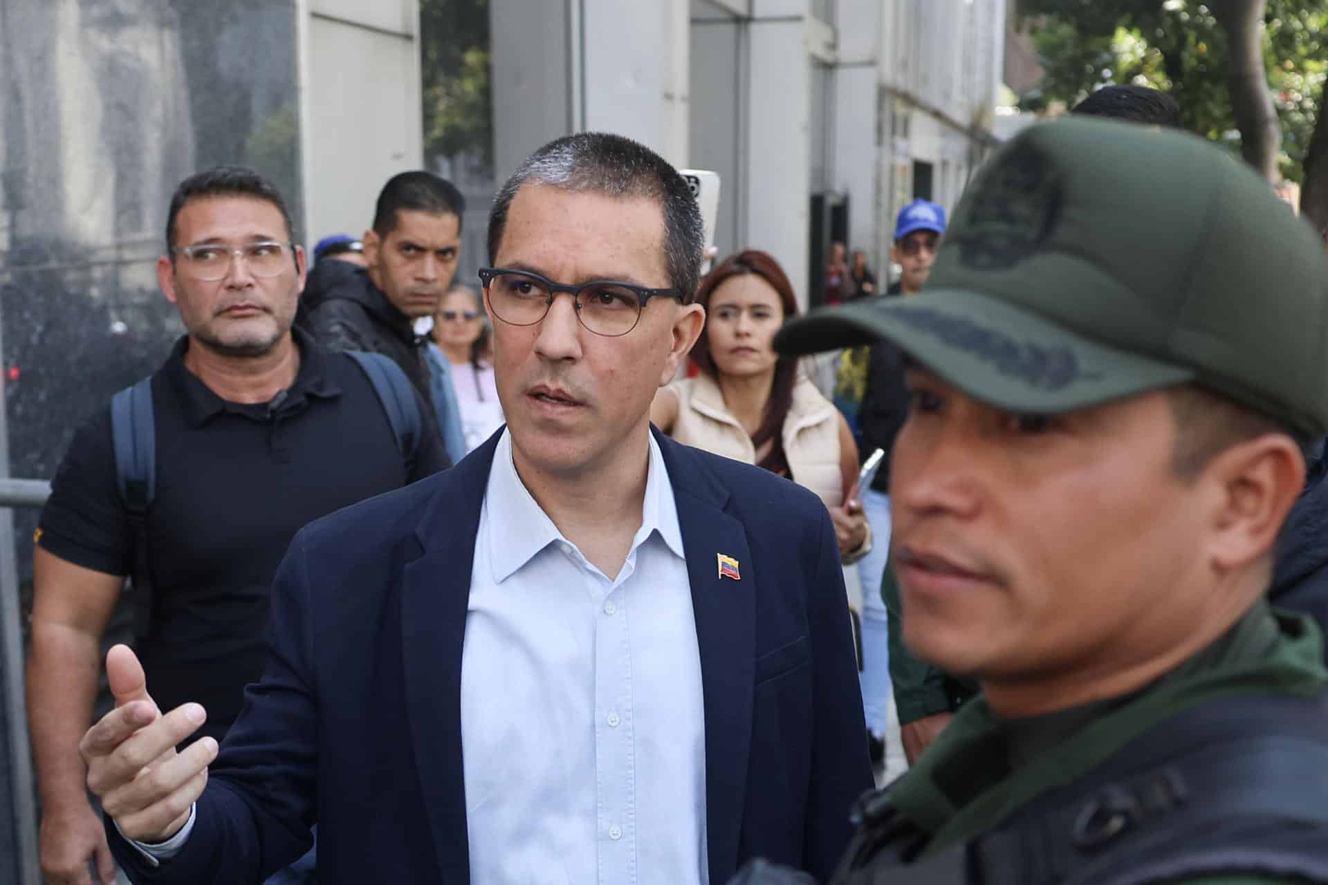 Foto de archivo del diputado venezolano Jorge Arreaza (c). EFE/ Miguel Gutiérrez