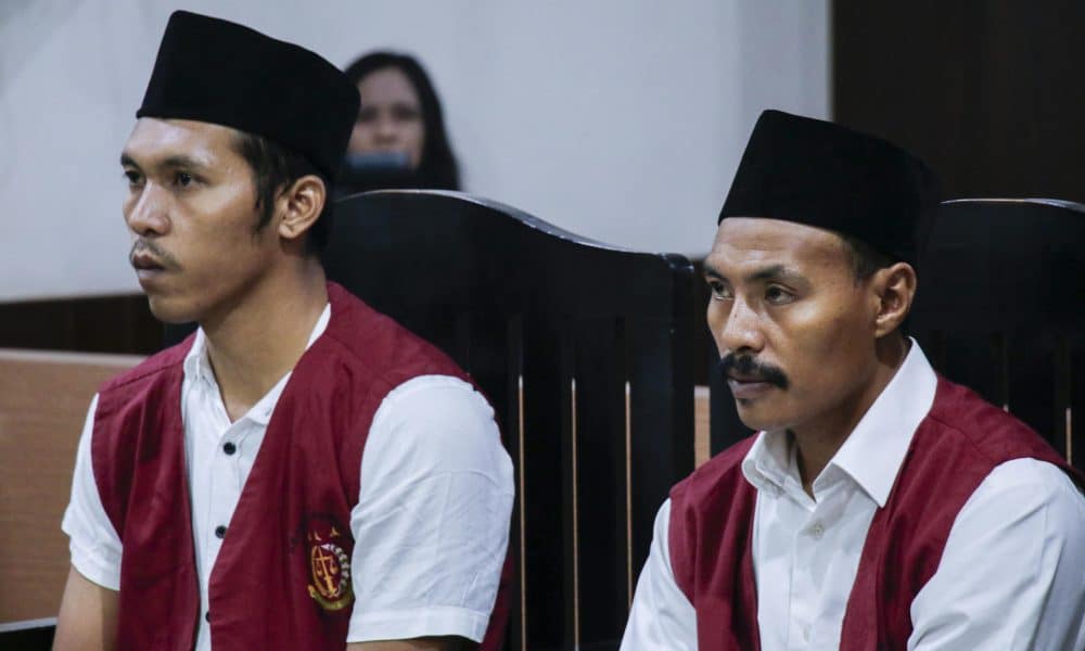 LOMBOK (INDONESIA), 25/02/2026.-Un tribunal indonesio condenó este miércoles a 18 años de cárcel a dos hombres por el asesinato premeditado de la ferrolana Matilde Muñoz en su habitación de hotel de la turística isla de Lombok (Indonesia) el pasado julio.-EFE/ Iwan Suryadi
