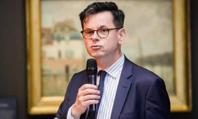 Christophe Leribault, nombrado para dirigir el museo del Louvre, fotografiado el 30 de enero de 2023 en un acto en el museo de Orsay de París.EFE/EPA/TERESA SUÁREZ