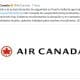 Captura de una publicación en X de la cuenta @AirCanada de la aerolínea nacional de Canadá. EFE/ @AirCanada /SOLO USO EDITORIAL/ SOLO DISPONIBLE PARA ILUSTRAR LA NOTICIA QUE ACOMPAÑA (CRÉDITO OBLIGATORIO)