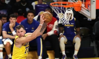 Luka Doncic, jugador de los Lakers. EFE/EPA/ALLISON DINNER SHUTTERSTOCK OUT