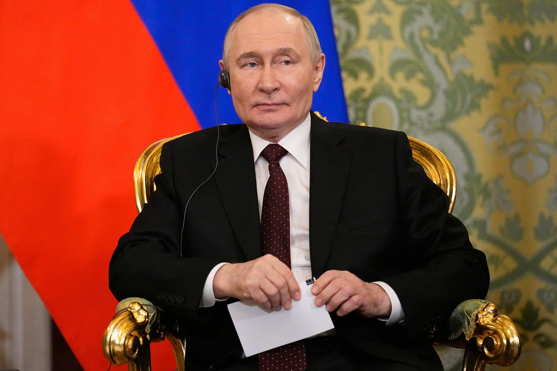 Vladimir Putin. EFE/EPA/ALEXANDER ZEMLIANICHENKO / POOL