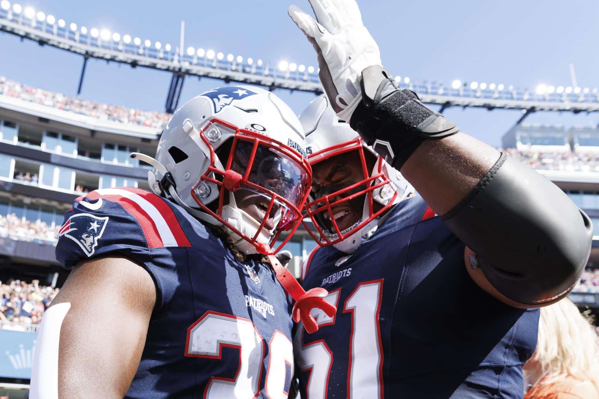 Imagen de archivo de jugadores de los New England Patriots. EFE/EPA/CJ GUNTHER