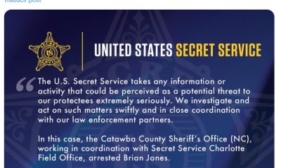 Captura tomada de la cuenta en X @SecretService del Servicio Secreto de Estados Unidos de una publicación este domingo, tras el fallecimiento de un individuo en Palm Beach (EE.UU.). EFE/ @secretservice /SOLO USO EDITORIAL/ NO VENTAS/ SOLO DISPONIBLE PARA ILUSTRAR LA NOTICIA QUE ACOMPAÑA (CRÉDITO OBLIGATORIO)