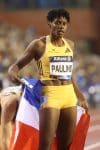 Imagen de archivo de Marileidy Paulino, de República Dominicana, celebrando su victoria en los 400 metros femeninos durante las Finales de la Liga Diamante de Atletismo Mundial, en el Memorial Van Damme de Bruselas, Bélgica, el 13 de septiembre de 2024. (400 metros, Bélgica, República Dominicana, Bruselas) EFE/EPA/OLIVIER MATTHYS
