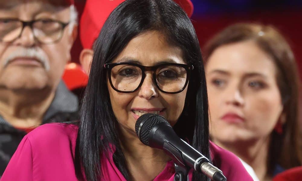 La presidenta encargada de Venezuela, Delcy Rodríguez, en una foto de archivo. EFE/ Miguel Gutiérrez