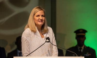 Foto de archivo de la presidenta del COI, la zimbabuense Kirsty Coventry. EFE/EPA/JEROME FAVRE