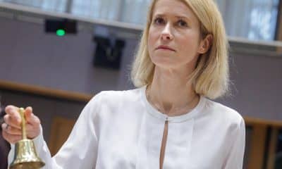 Imagen de la Alta Representante de la Unión Europea para Asuntos Exteriores y Política de Seguridad, Kaja Kallas.
 EFE/EPA/OLIVIER MATTHYS