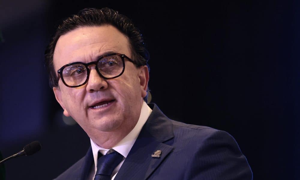 El presidente de la Confederación Patronal Mexicana (Coparmex), Juan José Sierra Álvarez. Imagen de archivo. EFE/ José Méndez