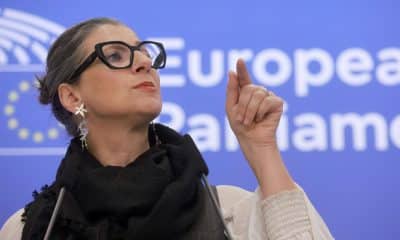 La relatora especial de la ONU para los territorios palestinos ocupados, Francesca Albanese, en una imagen de archivo.  EFE/EPA/OLIVIER HOSLET