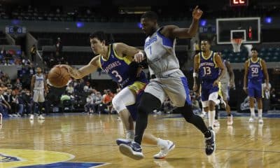 Imagen de archivo durante un juego de la Temporada Regular de la NBA G-League 2022-2023 en la Arena Ciudad de México (México). EFE/Mario Guzmán