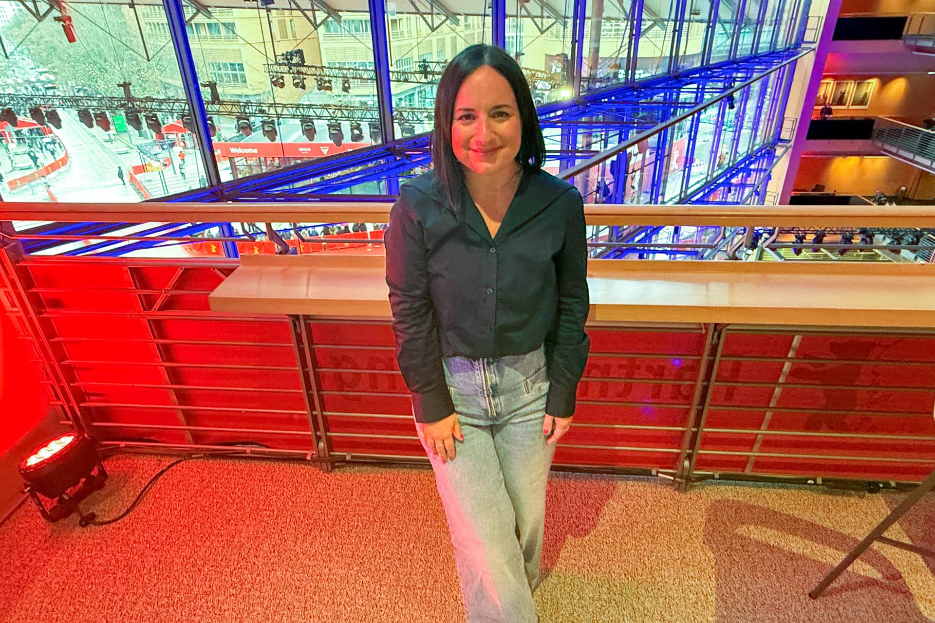 La chilena Maite Alberdi presenta, fuera de competición en la Berlinale, su nuevo documental, 'Un hijo propio'. EFE/ Paloma Rocha