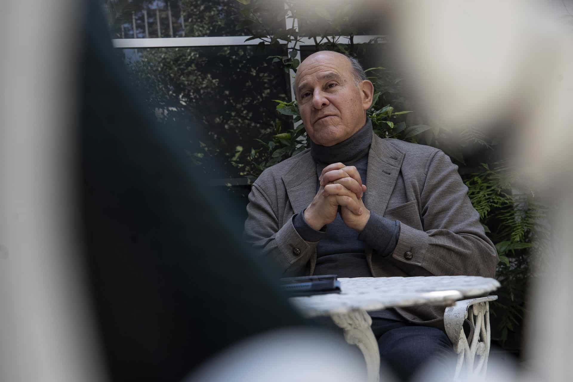 El analista academico José Ramón López-Portillo, habla durante una entrevista con EFE, este sábado (ayer), en la Ciudad de México (México). EFE/ Isaac Esquivel