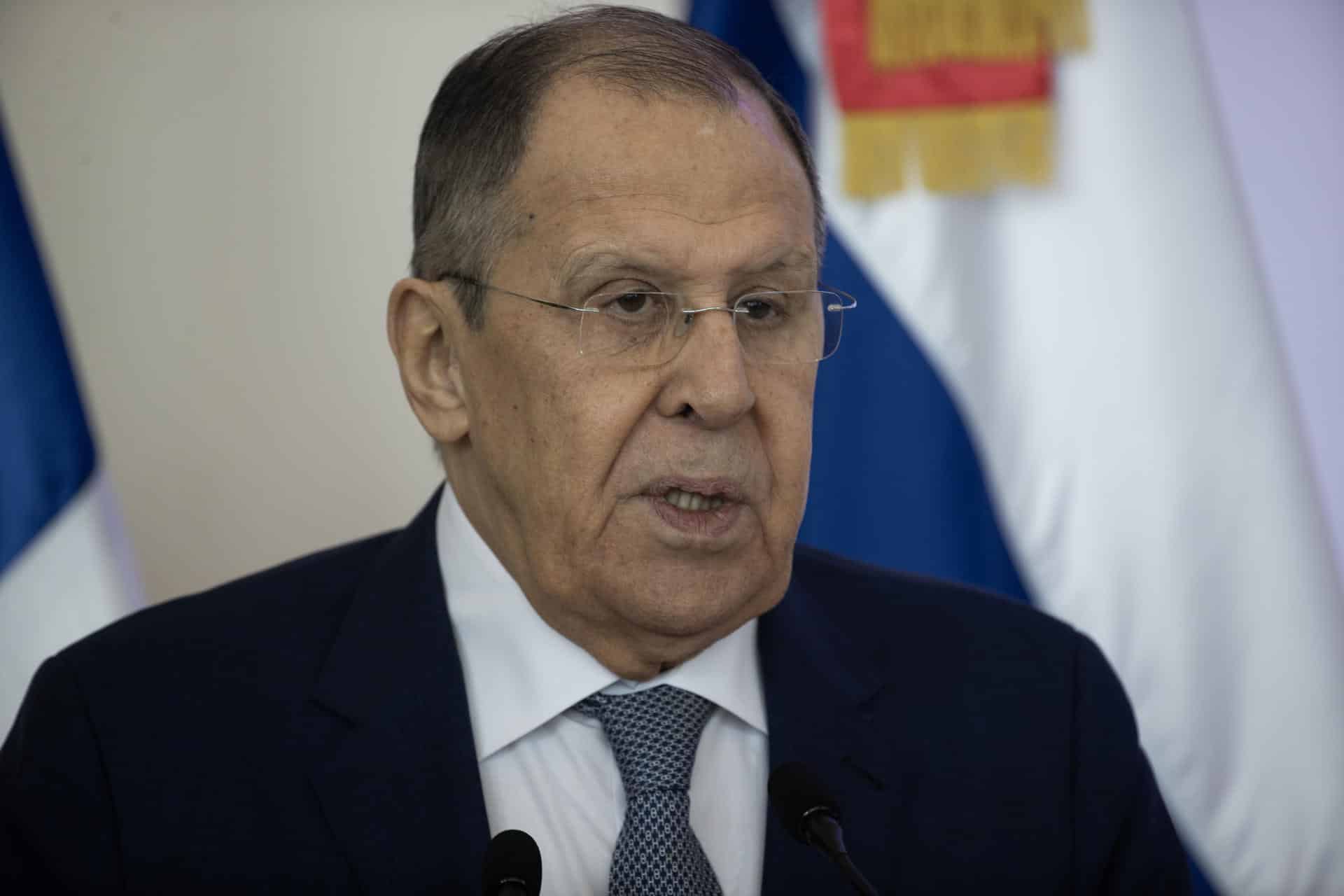FOTO ARCHIVO. El ministro de Relaciones Exteriores de Rusia Serguéi Lavrov, EFE/ Orlando Barría