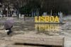 Lluvia en Lisboa, Portugal, este miércoles.  EFE/ Blas Díaz
