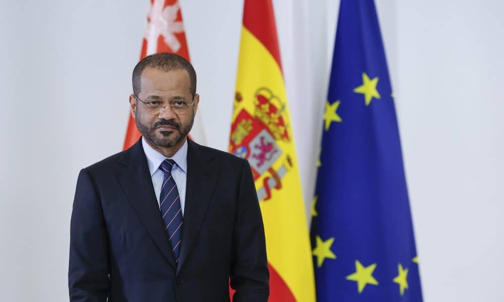 Imagen de archivo del ministro de Asuntos Exteriores omaní, Badr bin Hamad Al Busaidi. EFE/ Mariscal