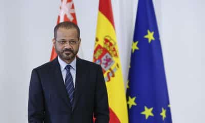 Imagen de archivo del ministro de Asuntos Exteriores omaní, Badr bin Hamad Al Busaidi. EFE/ Mariscal