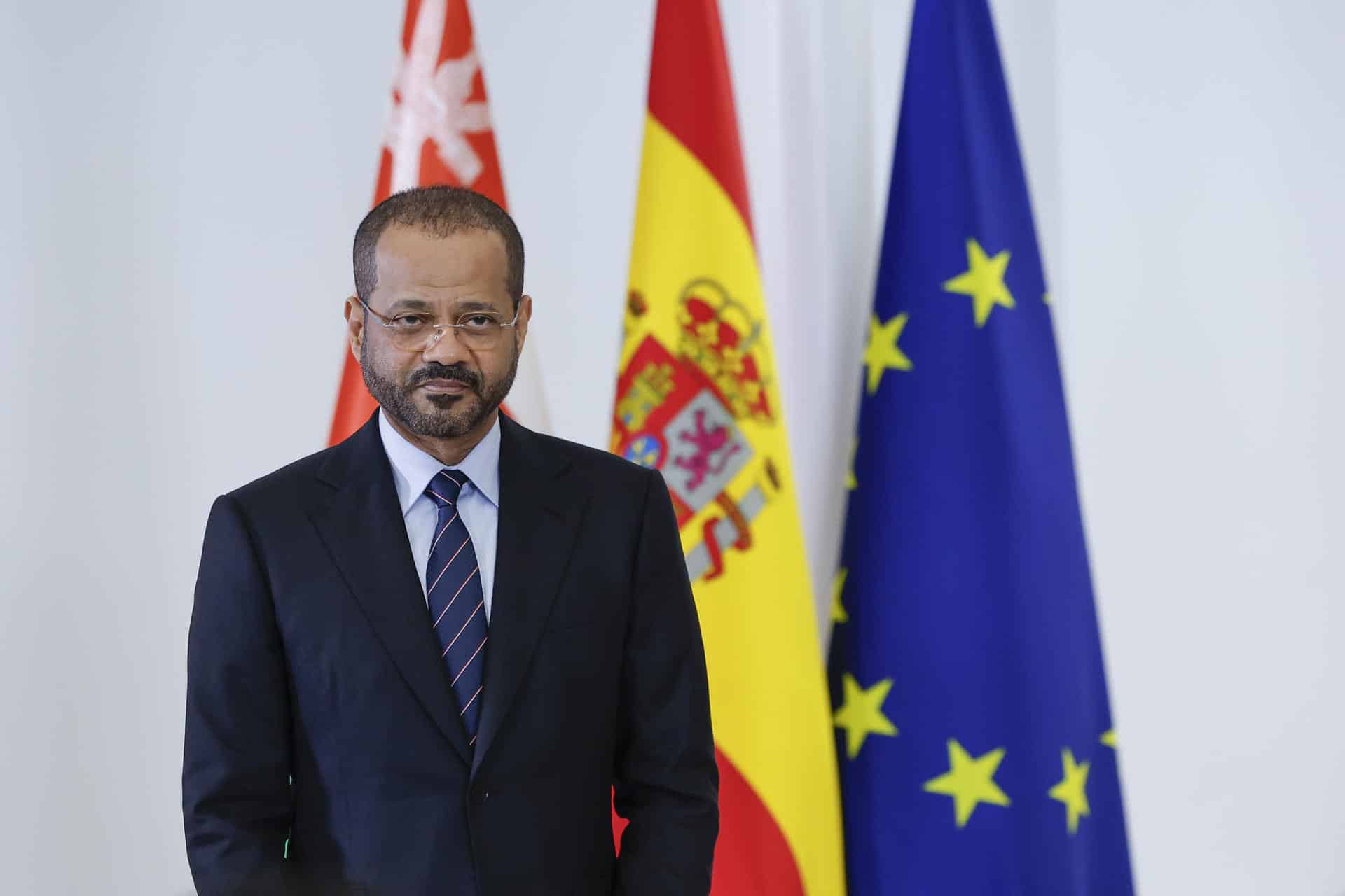 Imagen de archivo del ministro de Asuntos Exteriores omaní, Badr bin Hamad Al Busaidi. EFE/ Mariscal