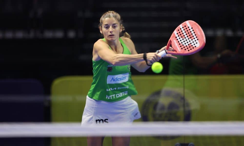 Imagen de archivo de la jugadora española de pádel Alejandra Salazar. EFE/EPA/ALI HAIDER