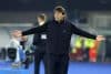 Antonio Conte, durante el partido. EFE/EPA/EMANUELE PENNACCHIO
