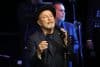 Imagen de archivo del cantante Ruben Blades durante un concierto en el Movistar Arena de Bogotá (Colombia). EFE/ Carlos Ortega
