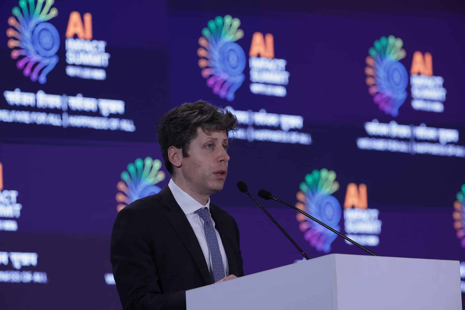 Imagen del CEO de OpenAI Sam Altman. EFE/EPA/RAJAT GUPTA