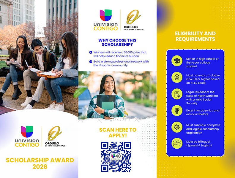 Postúlate para la Beca 2026 de Univision Contigo