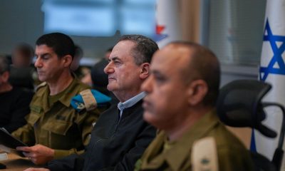 El ministro de Defensa israelí, Israel Katz (c), quien este jueves anunció la muerte del comandante de la Fuerza Naval de la Guardia Revolucionaria iraní y responsable del cierre del estrecho de Ormuz, el general Alireza Tangsiri. EFE/ Ministerio de Defensa de Israel - SOLO USO EDITORIAL/SOLO DISPONIBLE PARA ILUSTRAR LA NOTICIA QUE ACOMPAÑA (CRÉDITO OBLIGATORIO) -