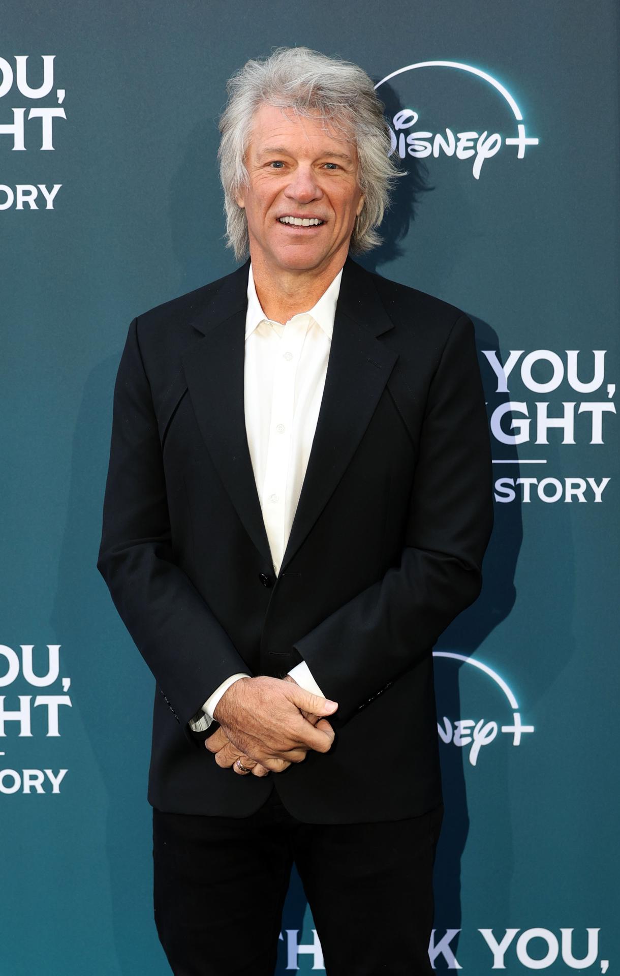 Fotografía de archivo del músico estadounidense Jon Bon Jovi. EFE/Neil Hall