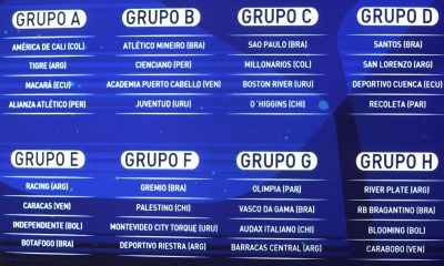 Así quedaron los grupos de la Copa Sudamericana 2026. EFE/Juan Pablo Pino
