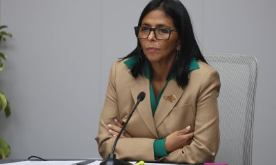 La presidenta encargada de Venezuela, Delcy Rodríguez, en una foto de archivo. EFE/ Miguel Gutiérrez