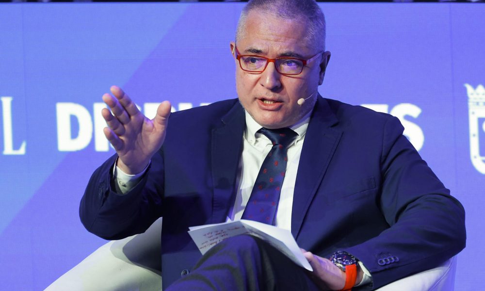 En la imagen de archivo, Juan Carlos Cortés interviene durante la tercera jornada del foro Wake Up Spain celebrado en Madrid. EFE/ Mariscal