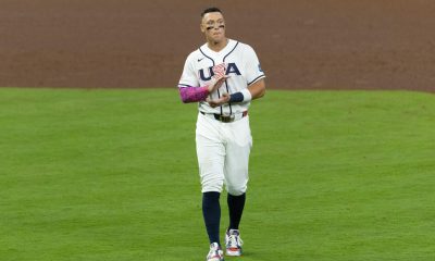 Aaron Judge, beisbolista de Estados Unidos. EFE/Carlos Ramírez