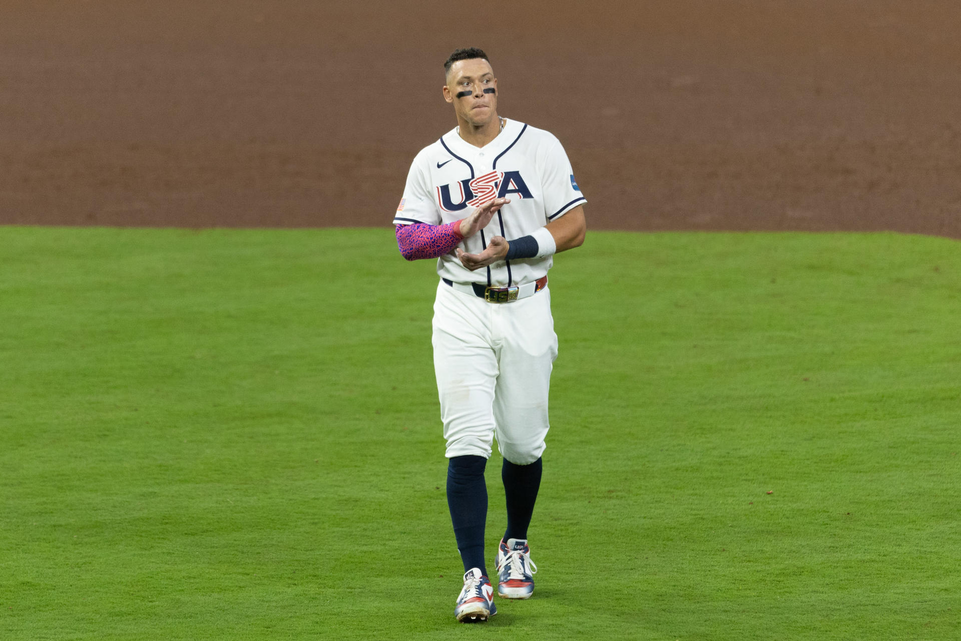 Aaron Judge, beisbolista de Estados Unidos. EFE/Carlos Ramírez