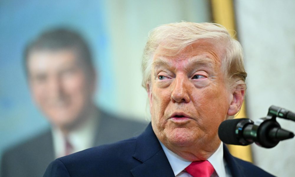 El presidente de Estados Unidos, Donald Trump. EFE/Graeme Sloan