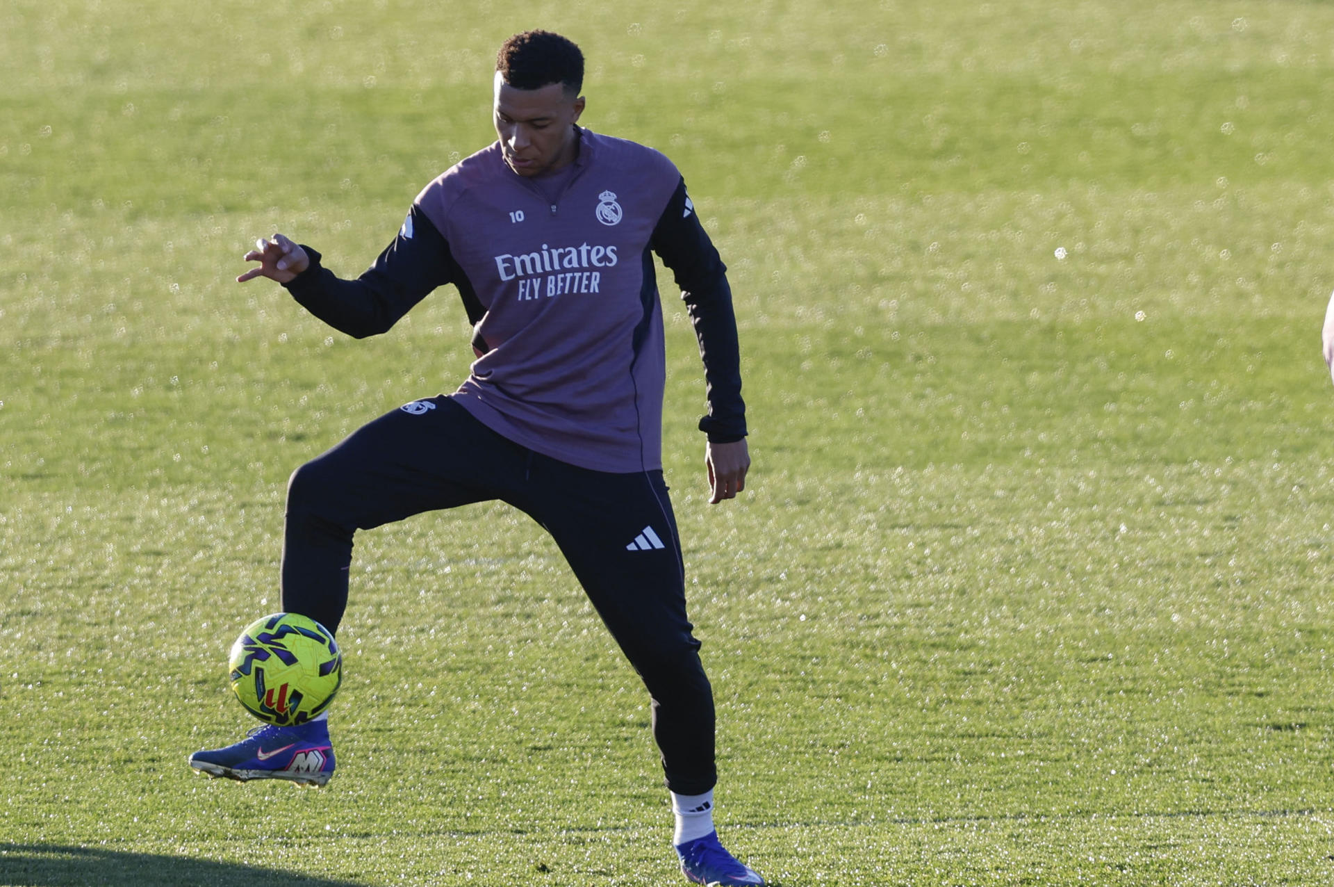 El delantero francés del Real Madrid Kylian Mbappé. EFE/ Mariscal