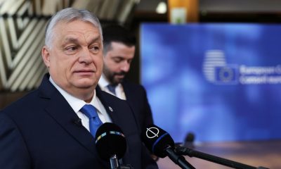 El primer ministro de Hungría, Viktor Orbán, este jueves a su llegada a la cumbre de los líderes de la UE en Bruselas. EFE/EPA/OLIVIER MATTHYS