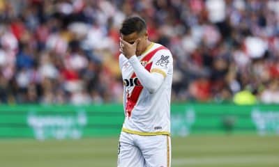 El centrocampista del Rayo Vallecano Óscar Trejo en foto de archivo de Rodrigo Jiménez. EFE