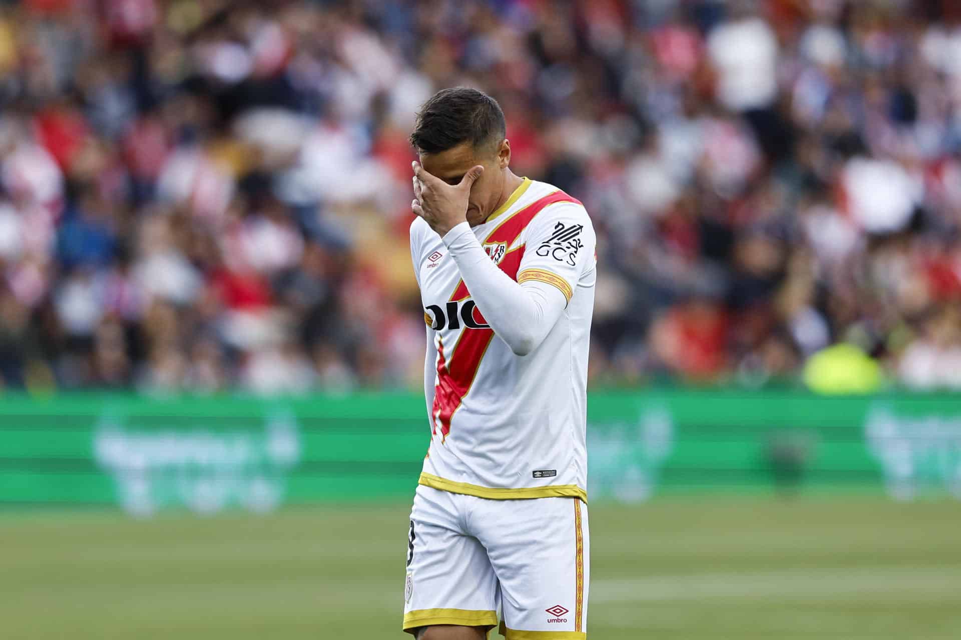 El centrocampista del Rayo Vallecano Óscar Trejo en foto de archivo de Rodrigo Jiménez. EFE