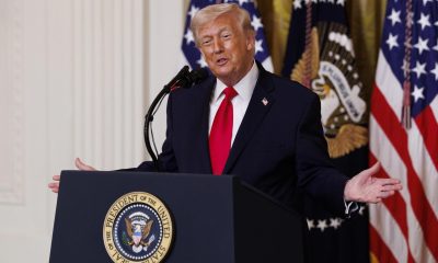 El presidente de EE.UU., Donald Trump. EFE/WILL OLIVER
 
//////////
 
WASHINGTON (United States), 12/03/2026.- US President Donald Trump speaks during a Women's History Month event at the White House in Washington, DC, USA, 12 March 2026. EFE/EPA/WILL OLIVER