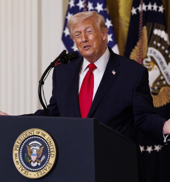 El presidente de EE.UU., Donald Trump. EFE/WILL OLIVER
 
//////////
 
WASHINGTON (United States), 12/03/2026.- US President Donald Trump speaks during a Women's History Month event at the White House in Washington, DC, USA, 12 March 2026. EFE/EPA/WILL OLIVER