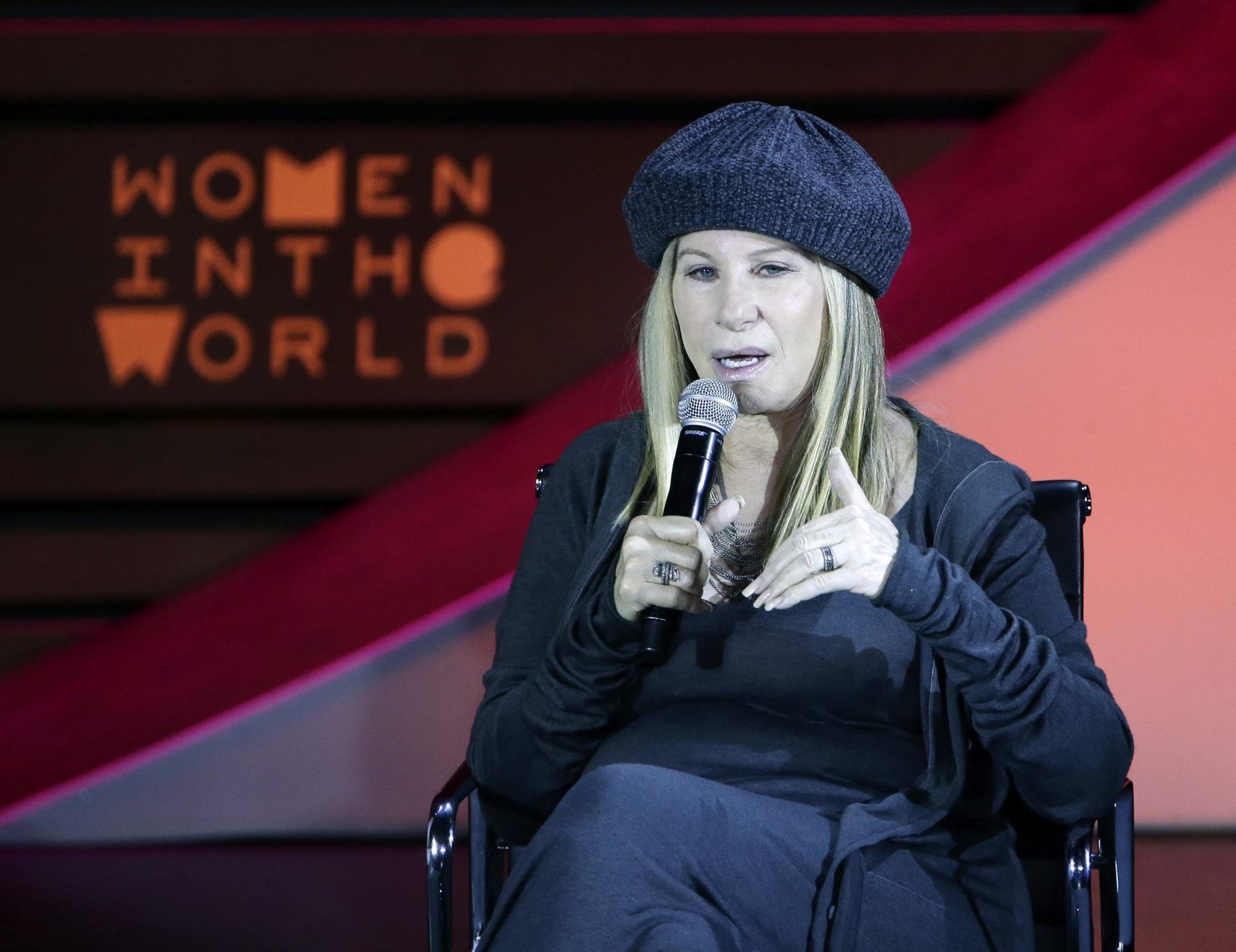 La actriz y cantante estadounidense Barbra Streisand. Imagen de archivo. EFE/Jason Szenes