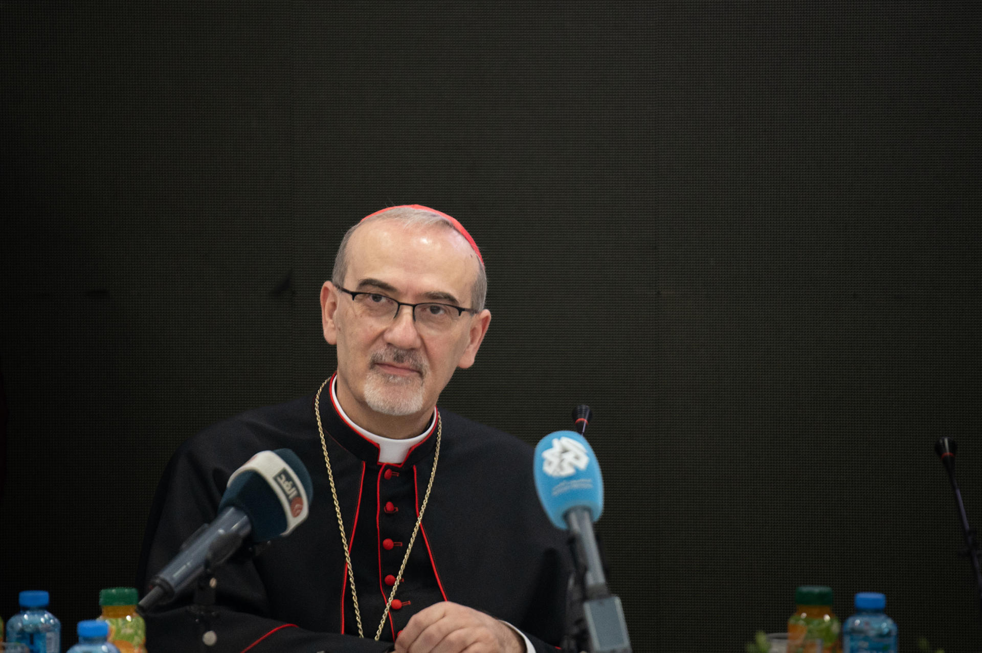Fotografía de archivo del Patriarca Latino de Jerusalén, Pierbattista Pizzaballa. EFE/ Magda Gibelli
