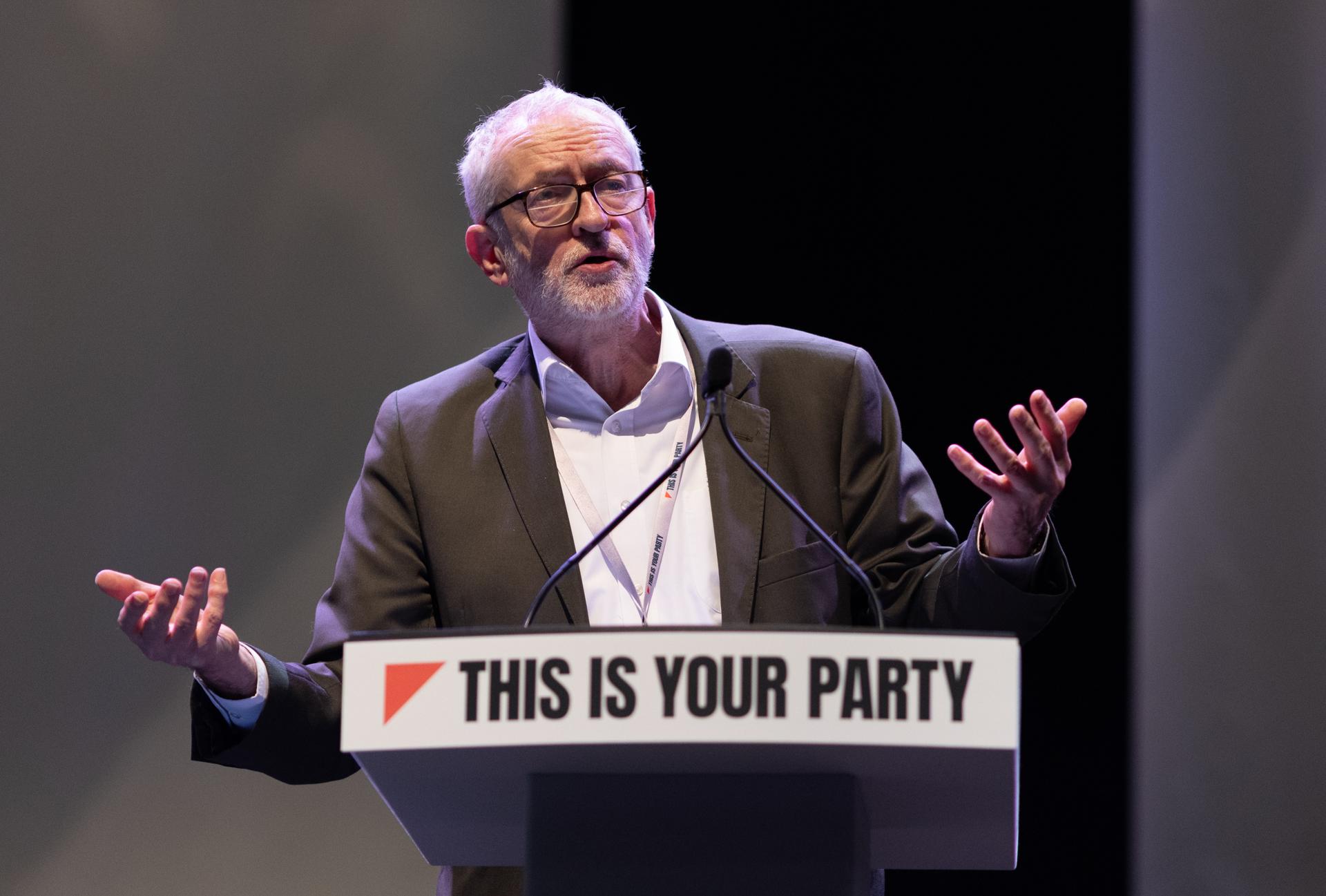 Fotografía de archivo de Jeremy Corbyn. EFE/EPA/ADAM VAUGHAN