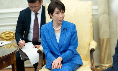 La primera ministra de Japón, Sanae Takaichi. EFE/Aaron Schwartz