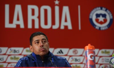 Fotografía de archivo del seleccionador interino de Chile, Nicolás Córdova, quien este lunes anunció en Santiago su lista de convocados para los partidos amistosos contra Cabo Verde y Nueva Zelanda en Auckland. EFE/ Elvis González