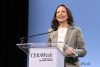 La líder opositora y premio nobel de la Paz, María Corina Machado, habla durante la conferencia sobre petróleo y energía CERAWeek 2026 este martes, en Houston (EE.UU.). EFE/ Carlos Ramírez