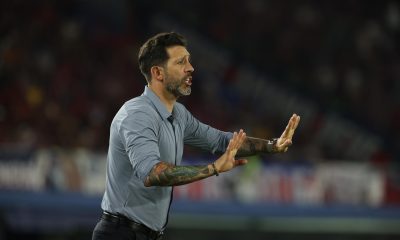 Fotografía de archivo del entrenador uruguayo Jorge Bava, quien este miércoles ha sido desvinculado del Cerro Porteño paraguayo. EFE/ Juan Pablo Pino